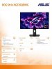 Asus Monitor 27 cali ROG Strix XG27AQDMGR ROG OLED 240Hz 0.03MS